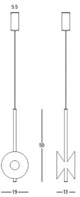 Pendul LED design decorativ modern ACOUSTIC