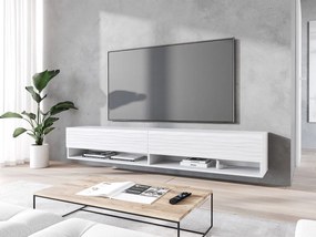 Dulap TV de perete Adenuk 140 MDF (Alb + Alb) . 1106324