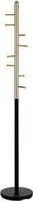 Cuier pom FERRO, auriu/negru, metal, 30x173 cm