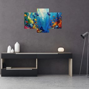 Tablou - Pictura lumii subacvatice (90x60 cm)