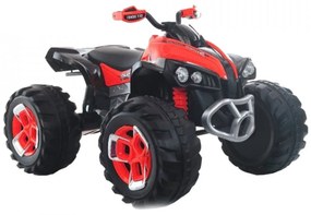 ATV Electric cu acumulator pentru copii NOVOKIDS™ Mountain Rider , Cu telecomanda, Faruri luminoase fata-spate, 3-8 ani , max 30 kg , 12V, Mp3/USB, 2