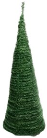 Decorațiune brad de Crăciun conic 70cm Green