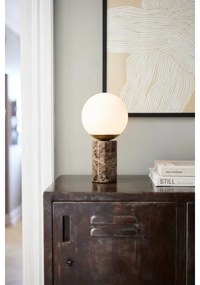 Lampă de masă Nordlux LILLY 1xE14/25W/230V marmură/maro