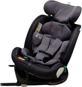 Scaun Auto cu Isofix Baby Care™ HD18, Cu rotire 360 grade, Omologare R-129 i-Size, 0-36 kg, Tetiera reglabila, Transformabil in scoica auto, Sistem