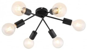 Plafoniera stil minimalist industrial Lamar 6L