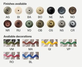 Plafoniera clasica realizata manual din ceramica ALESSANDRIA 23cm