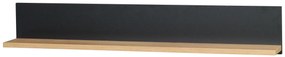 Raft de perete Juha 10 (stejar lefkas + negru). 1087636