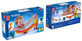 Jucarie copii Quadrilla - circuit cu bile - Set rampa (17 piese)