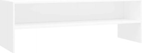 vidaXL Comodă TV, alb, 120 x 40 x 40 cm, lemn prelucrat