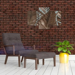 Tablou - Frunze de palmier acvarel (90x60 cm)