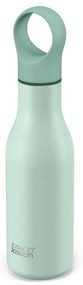 Sticlă verde-mentă de călătorie din oțel inoxidabil 500 ml Loop – Joseph Joseph