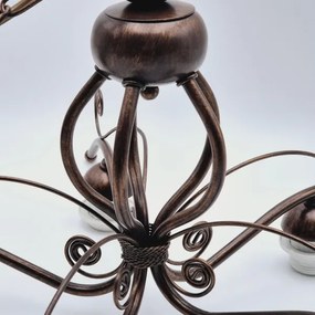 Lustră pe lanț RETRO II 5xE27/60W/230V