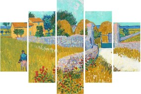 Tablou - Vincent van Gogh, Farmhouse in Provence, reproducere (150x105 cm)