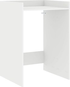 vidaXL Dulap pentru mașina de spălat Alb 67,5 x 62 x 97 cm