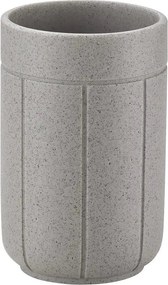 Suport pentru periuța de dinți gri deschis din polirășină Kua – Blomus