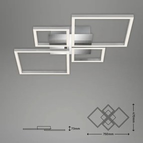 Lustră LED dimabilă aplicată FRAME LED/44W/230V Brilo
