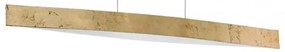 Lustra, Pendul modern L-97cm, finisaj auriu/alb, LED Fornes 93341 EL