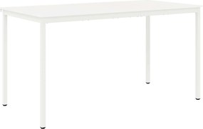 vidaXL Masă de bar Alb 200 x 100 x 105 cm Lemn de pin masiv