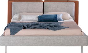 Pat dublu design LUX modern cu tablie eleganta Allan 180x200cm