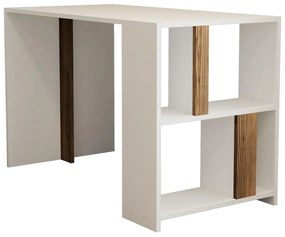 Masă PC Limba (Alb + Nuc). 1088795