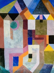 Reproducere Colourful Architecture - Paul Klee, (30 x 40 cm)