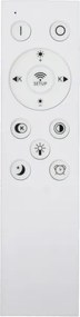 Fulgur s-43056 - Plafonieră LED NOMY 40W/230V CCT UGR IP40 Ø 50 cm albă + telecomandă