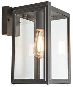 Aplică de perete industrială exterioară gri IP44 - Sutton Down