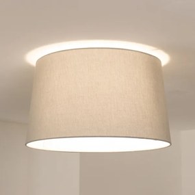 Brilagi - Plafonieră LED aplicată CERIA, 1x E27, 40 W, 230 V, Ø45 cm, gri