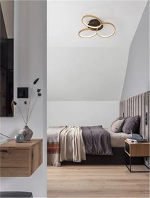 Lustra LED aplicata design modern ELIZE I 28W