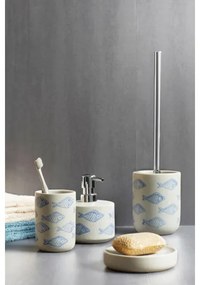 WENKO 24313100 - Perie WC AQUAMARIN, 10 x 40 cm, bej