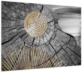 Tablou - Trunchiul copacului colaj (70x50 cm)