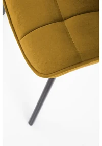 Scaun de bucaterie Jordan, galben
