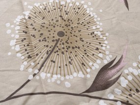 Lenjerie de pat din bumbac PAMPELINO bej Dimensiune lenjerie de pat: 2 buc 70 x 90 cm | 200 x 220 cm