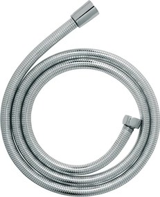 Furtun de dus flexibil Ferro Silver Flex argintiu 150 cm