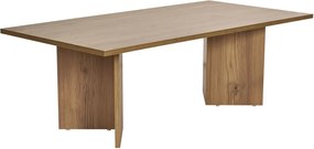 Masuta cafea SABIN, stejar inchis, PAL melaminat, 119x60x40 cm