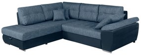 Colțar Boston 125 Cutie de pat, 269x219x90cm, 166 kg, Picioare: Plastic