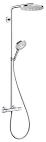 Coloana de dus cu baterie termostatata Hansgrohe Raindance Select S 240 cu 1 functie