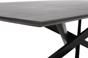 Masa de sufragerie, Lemn de mango, Maro inchis, SIGNUM 220cm