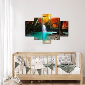 Tablou - Laguna de Smarald (150x105 cm)