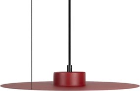 Lustră pe cablu PIATTO 1xGX53/15W/230V, diametru 35 cm, vișinie