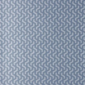 Tapet Rattan, Blue Dusk Silver Luxury Geometric, 1838 Wallcoverings, 5.3mp / rola