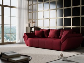 Canapea extensibilă dumonde cu ladă de depozitare si sezut confortabil din spuma high-density, Berlin Enjoy Winery 250x100 cm