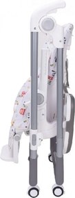 Scaun de masa pentru copii si bebe NOVOKIDS™ Go baby reglabil in 6 trepte de inaltime , Pliabil , Centura de siguranta, Sezut comfortabil, Masuta