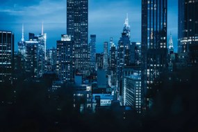 Fotografie New York City, blue hour in Manhattan, Francesco Riccardo Iacomino