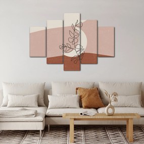 Tablou - Boho frunze N⁰2 (150x105 cm)