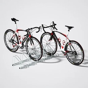 Deuba Suport pentru 5 biciclete - 130x32x27 cm