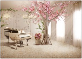 Tablou - Interior de vis cu pian (70x50 cm)