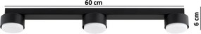 Brilagi - Spot LED RGB reglabil MONO 3xGX53/14W/230V Wi-Fi Tuya negru