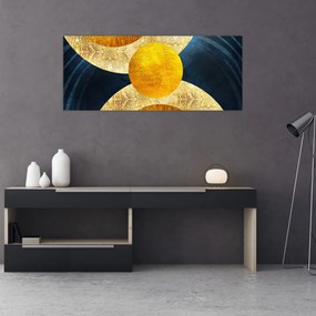 Tablou - Cercuri (120x50 cm)