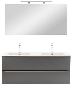 Mobilier complet de baie Vario Trim 120 antracit-antracit